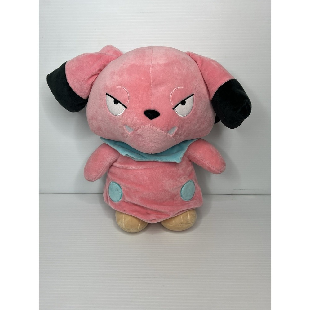 Build A Bear Workshop Pokemon Snubbull 18" Plush Stuffed Animal Working Sound